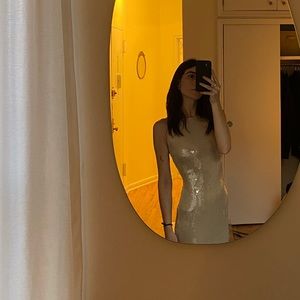 Vintage Nude all over Sequin dress